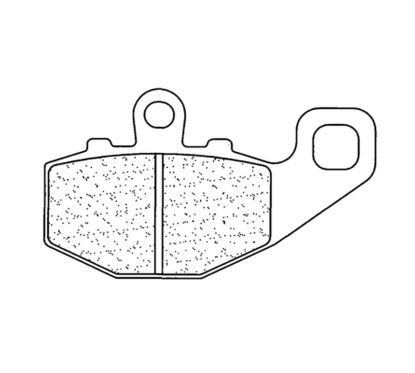Plaquettes de frein CL BRAKES Route métal fritté - 2381RX3