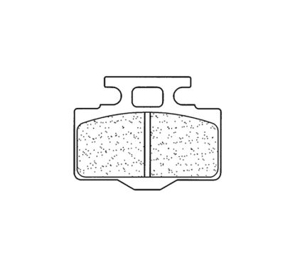 Plaquettes de frein CL BRAKES Off-Road métal fritté - 1034MX10