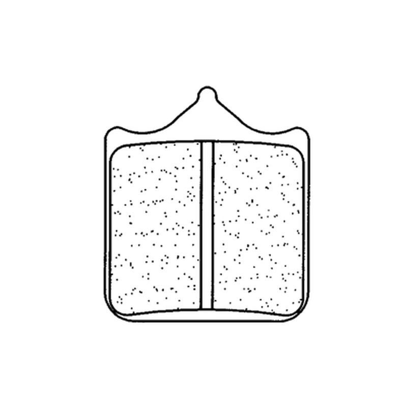 Plaquettes de frein CL BRAKES route métal fritté - 1033A3+