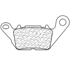 Plaquettes de frein CL BRAKES Maxi Scooter métal fritté - 3117MSC
