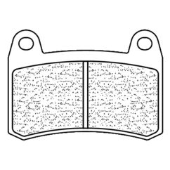 Plaquettes de frein CL BRAKES route métal fritté - 1274S4