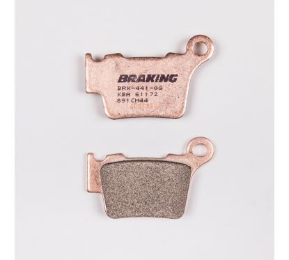 Plaquettes de frein BRAKING Off-Road/Quad métal fritté - 891CM44