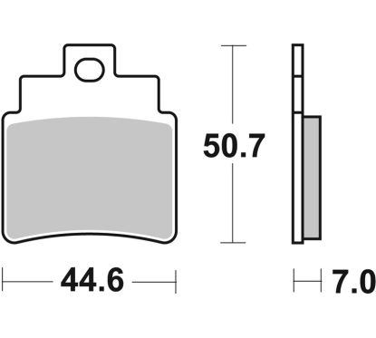 Plaquettes de frein BREMBO Off-Road métal fritté - 07GR71SX