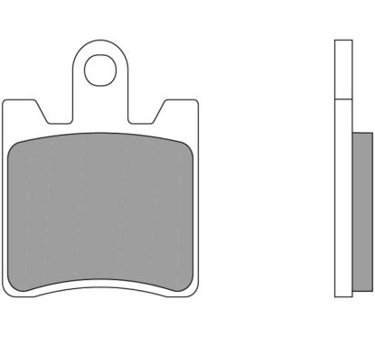 Plaquettes de frein BREMBO route carbone céramique - 07YA09CC