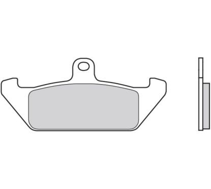 Plaquettes de frein BREMBO route carbone céramique - 07BB0606