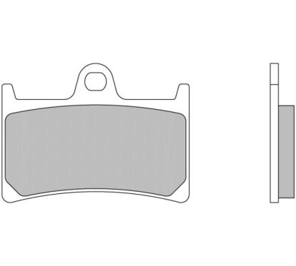 Plaquettes de frein BREMBO route carbone céramique - 07YA2307