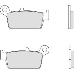 Plaquettes de frein BREMBO Scooter carbone céramique - 07010