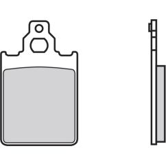 Plaquettes de frein BREMBO Scooter carbone céramique - 07013
