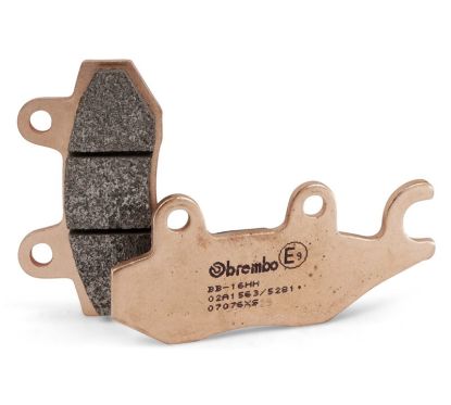 Plaquettes de frein BREMBO Scooter métal fritté - 07076XS