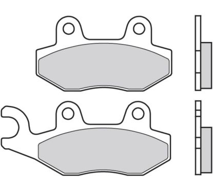 Plaquettes de frein BREMBO Scooter carbone céramique - 07035CC