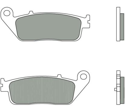 Plaquettes de frein BREMBO Scooter carbone céramique - 07098CC
