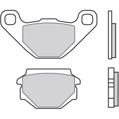 Plaquettes de frein BREMBO Scooter carbone céramique - 07015CC