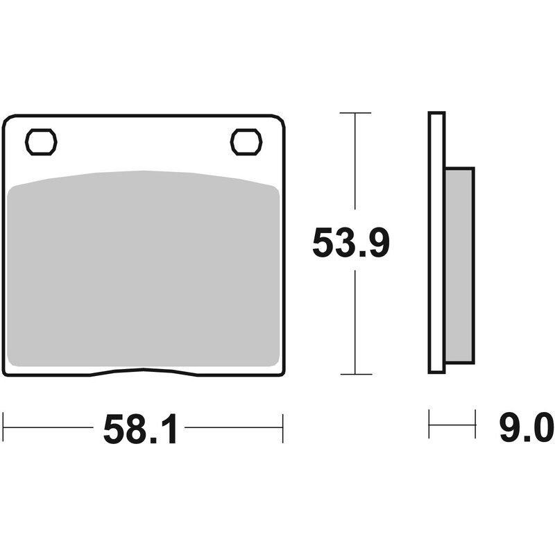 Plaquettes de frein BREMBO route carbone céramique - 07KS0207