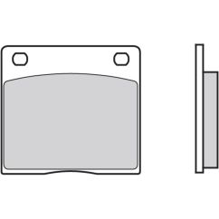 Plaquettes de frein BREMBO route carbone céramique - 07KS0207