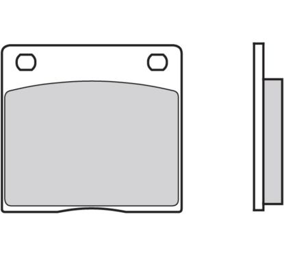 Plaquettes de frein BREMBO route carbone céramique - 07KS0207