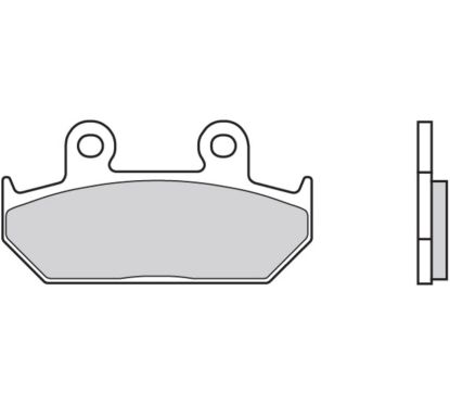 Plaquettes de frein BREMBO route carbone céramique - 07HO2307