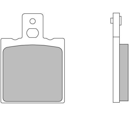 Plaquettes de frein BREMBO route carbone céramique - 07HO33CC