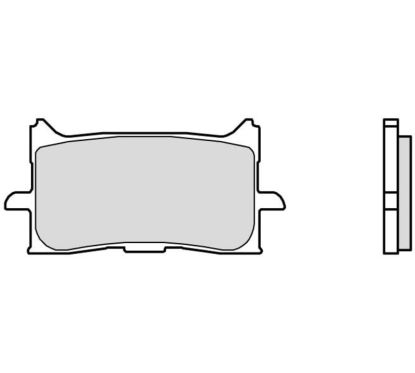 Plaquettes de frein BREMBO route métal fritté - 07HO62LA