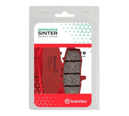 Plaquettes de frein BREMBO route métal fritté - 07KA18SA