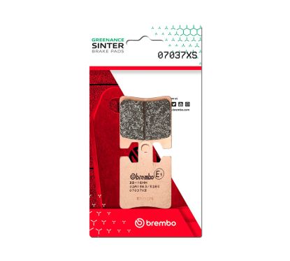 Plaquettes de frein BREMBO Scooter métal fritté - 07037XS