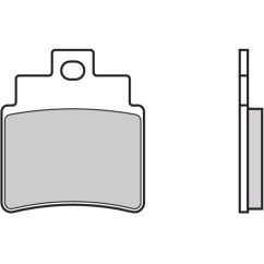Plaquettes de frein BREMBO Scooter carbone céramique - 07050
