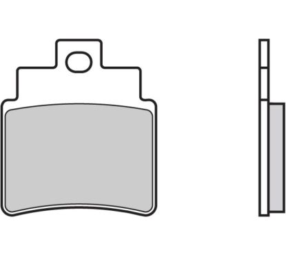 Plaquettes de frein BREMBO Scooter carbone céramique - 07050