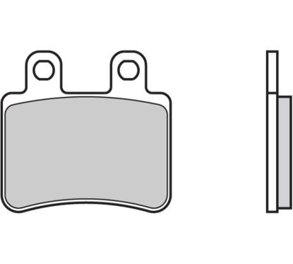Plaquettes de frein BREMBO Scooter carbone céramique - 07048