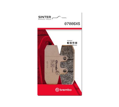 Plaquettes de frein BREMBO Scooter métal fritté - 07006XS