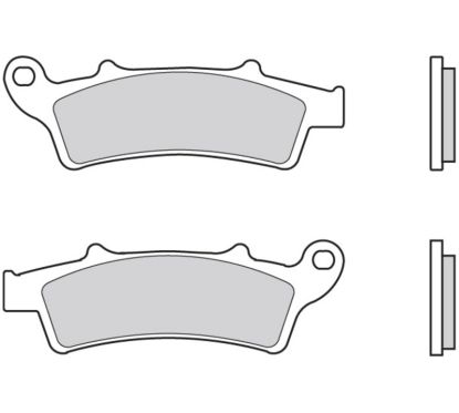 Plaquettes de frein BREMBO Scooter carbone céramique - 07045