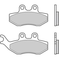Plaquettes de frein BREMBO Scooter carbone céramique - 07049