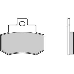 Plaquettes de frein BREMBO Scooter carbone céramique - 07051