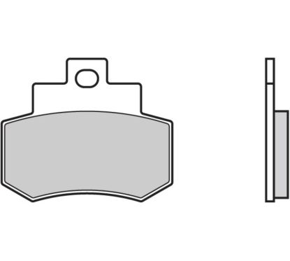 Plaquettes de frein BREMBO Scooter carbone céramique - 07051