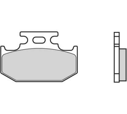 Plaquettes de frein BREMBO Off-Road métal fritté - 07SU18SD