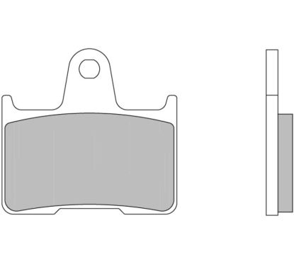 Plaquettes de frein BREMBO route métal fritté - 07SU25SP