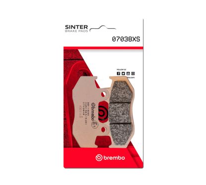 Plaquettes de frein BREMBO Scooter métal fritté - 07038XS