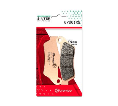 Plaquettes de frein BREMBO Scooter métal fritté - 07001XS