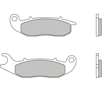 Plaquettes de frein BREMBO route carbone céramique - 07GR03CC