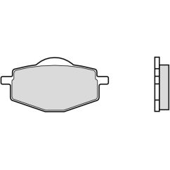 Plaquettes de frein BREMBO Scooter carbone céramique - 07039CC