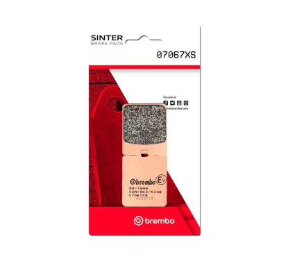 Plaquettes de frein BREMBO Scooter métal fritté - 07067XS