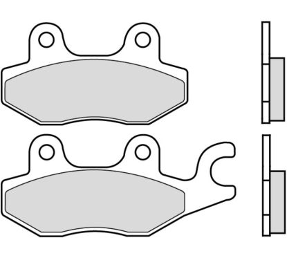 Plaquettes de frein BREMBO Scooter carbone céramique - 07033