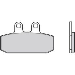 Plaquettes de frein BREMBO Scooter carbone céramique - 07006