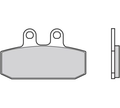 Plaquettes de frein BREMBO Scooter carbone céramique - 07006