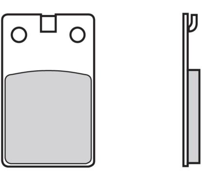 Plaquettes de frein BREMBO Scooter carbone céramique - 07008