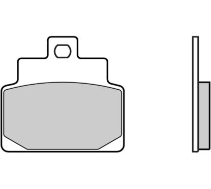 Plaquettes de frein BREMBO Scooter carbone céramique - 07021