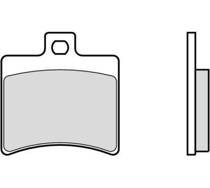 Plaquettes de frein BREMBO Scooter carbone céramique - 07020
