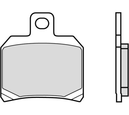 Plaquettes de frein BREMBO Scooter carbone céramique - 07004