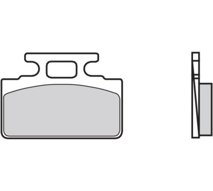 Plaquettes de frein BREMBO Scooter carbone céramique - 07031