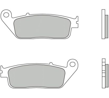 Plaquettes de frein BREMBO Scooter carbone céramique - 07074CC