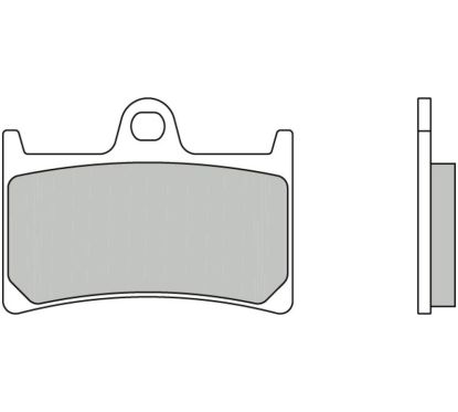Plaquettes de frein BREMBO Scooter carbone céramique - 07077CC