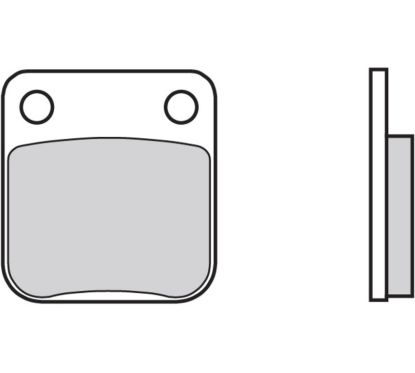 Plaquettes de frein BREMBO route carbone céramique - 07HO0906